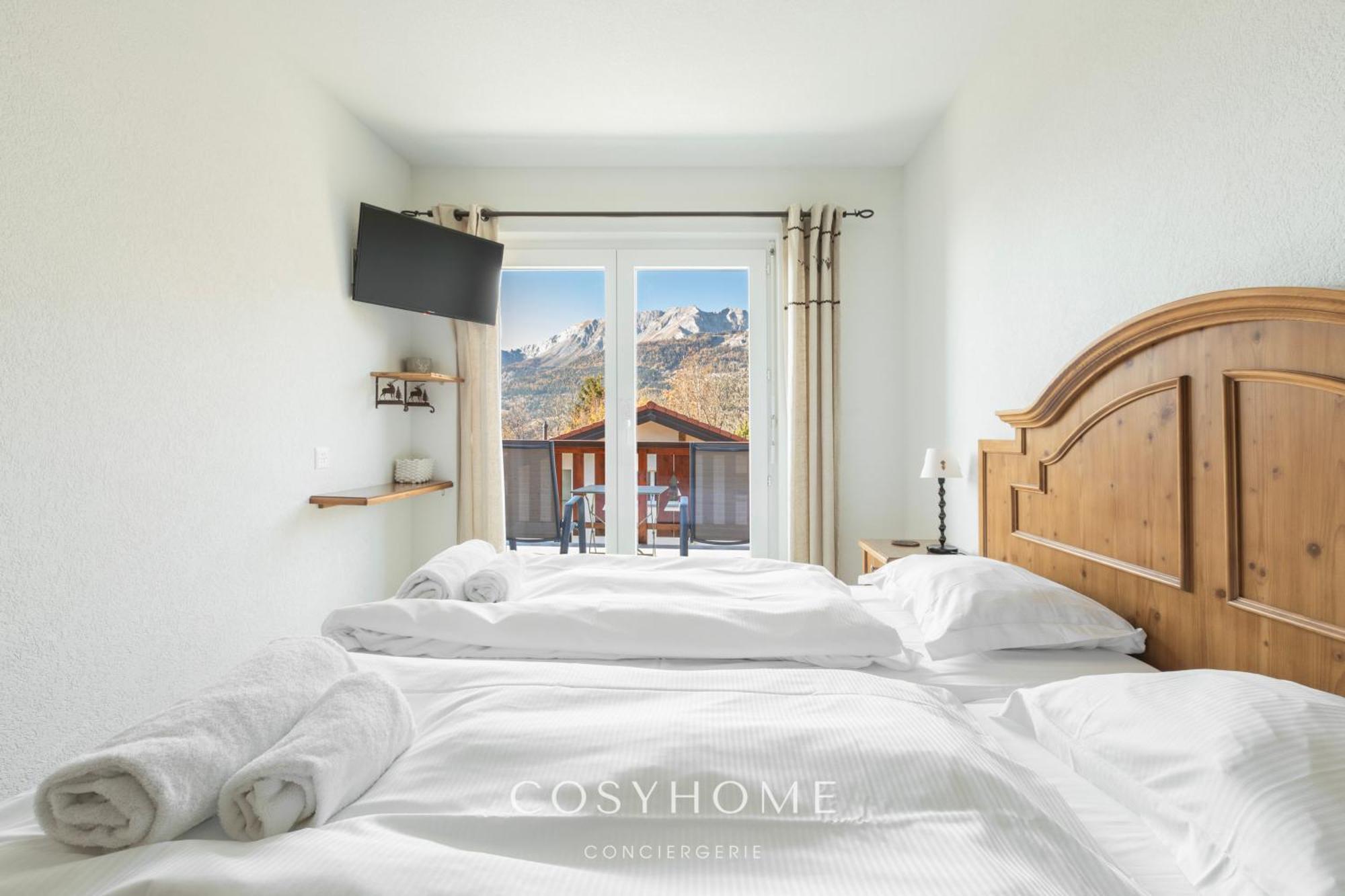 Chalet Des Alpes - Sunset View - Кран-Монтана Экстерьер фото